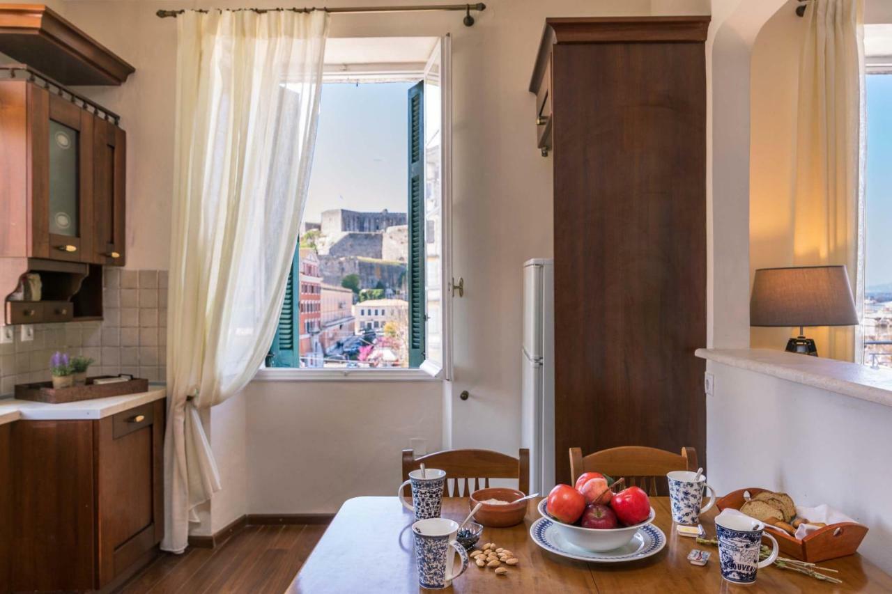 Seaview Katerina'S House, Old Port Corfu Apartment Corfu  ภายนอก รูปภาพ